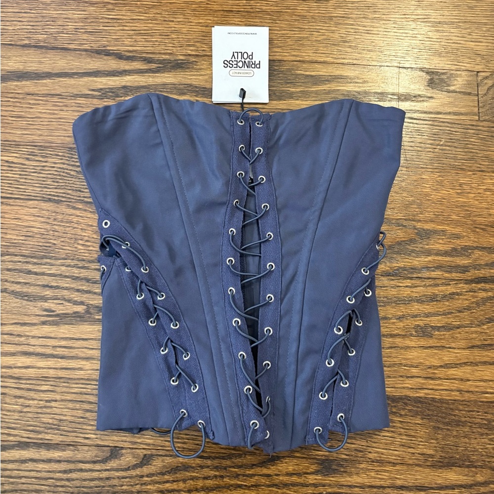 Princess Polly Navy Corset